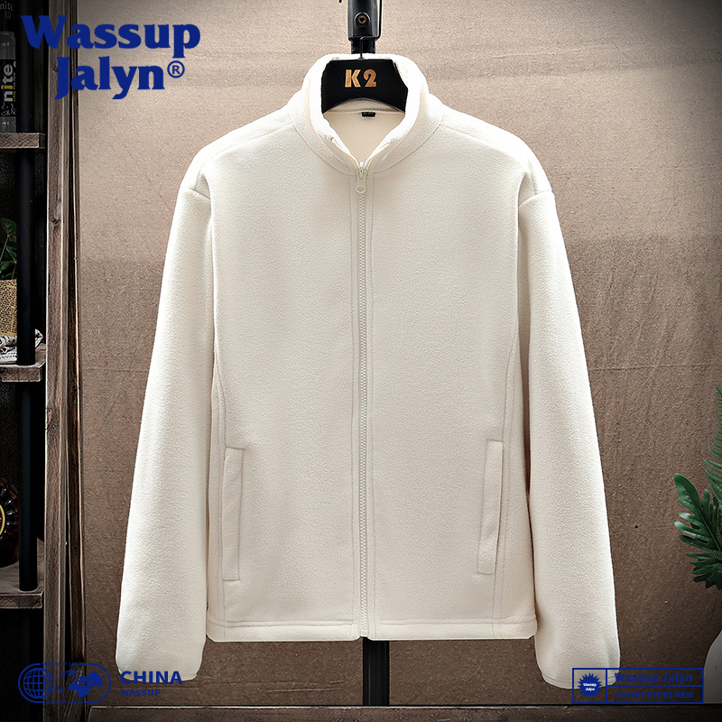 WASSUPJALYN抓绒衣男女冲锋衣