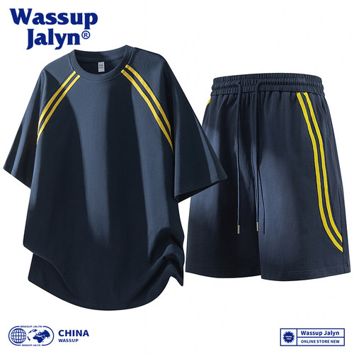WASSUPJALYN冰丝凉感运动套装