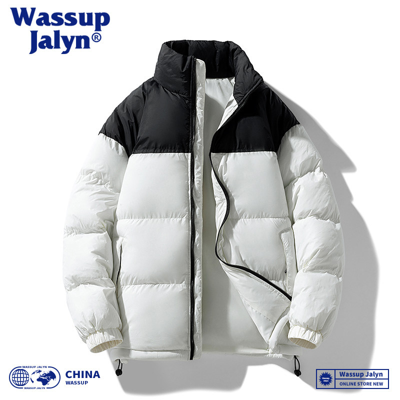 WASSUP JALYN立领棉衣外套男秋冬季保暖加厚面包服多巴胺情侣棉袄,男装,棉衣,淘宝优惠券,粉丝福利购,淘宝优惠卷