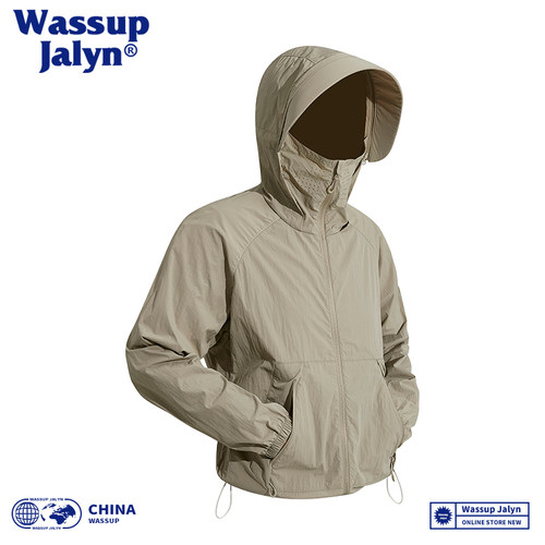 WASSUP冰丝速干UPF50+防晒外套