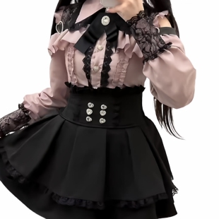 shoulder shirt for 半裙套装 women set Off skirt 露肩衬衫 half