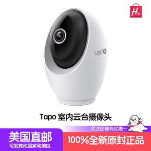 Tapo C260室内云台摄像头婴儿宠物 SD卡/云存储监控美国代购直邮