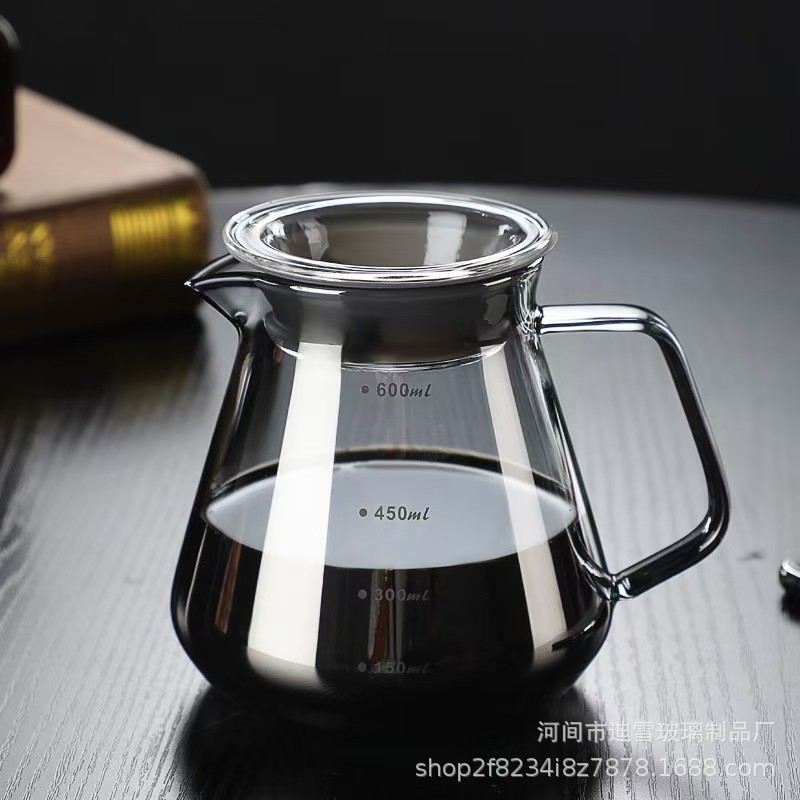 方把咖啡壶手冲杯套装简