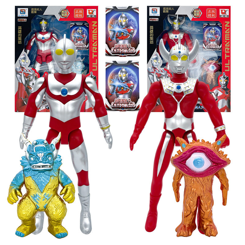 咸蛋新款上市现货玩具手办声光泰罗奥特曼宇宙超人男孩生日礼物