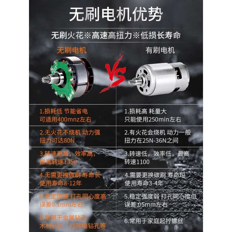 锂电钻小手钻充电l式220V多功能家用电动螺丝刀手电转u.
