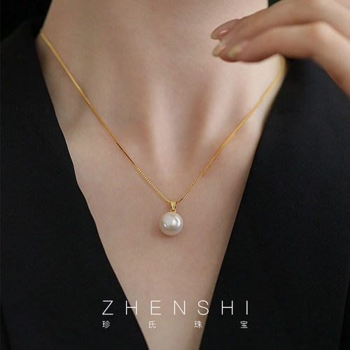 珍氏珍珠吊坠珍氏珠宝圆形