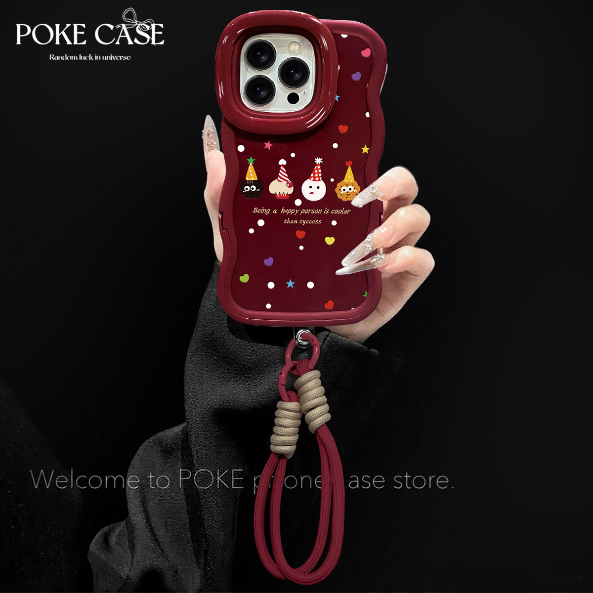 适用华为mate60双板凳支架手机壳