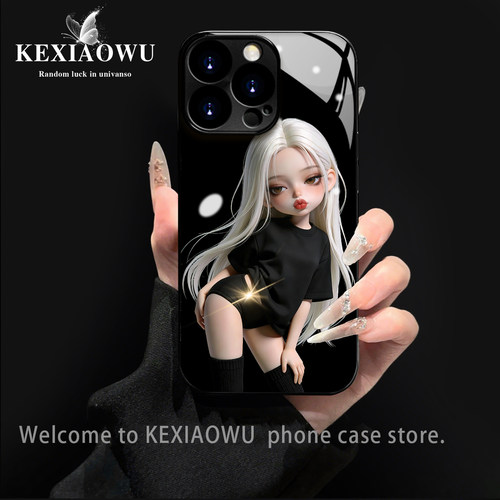 简约OPPO电镀玻璃手链手机壳