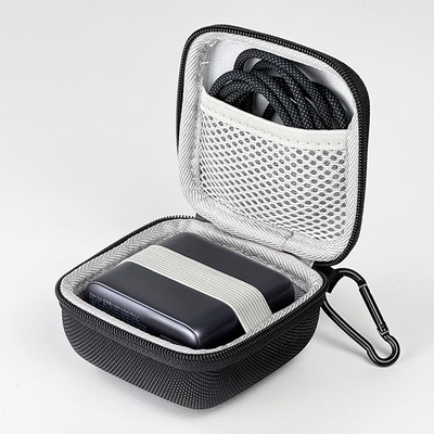 适用安克140W氮化镓充电器收纳包便携硬壳保护盒通用数据线包