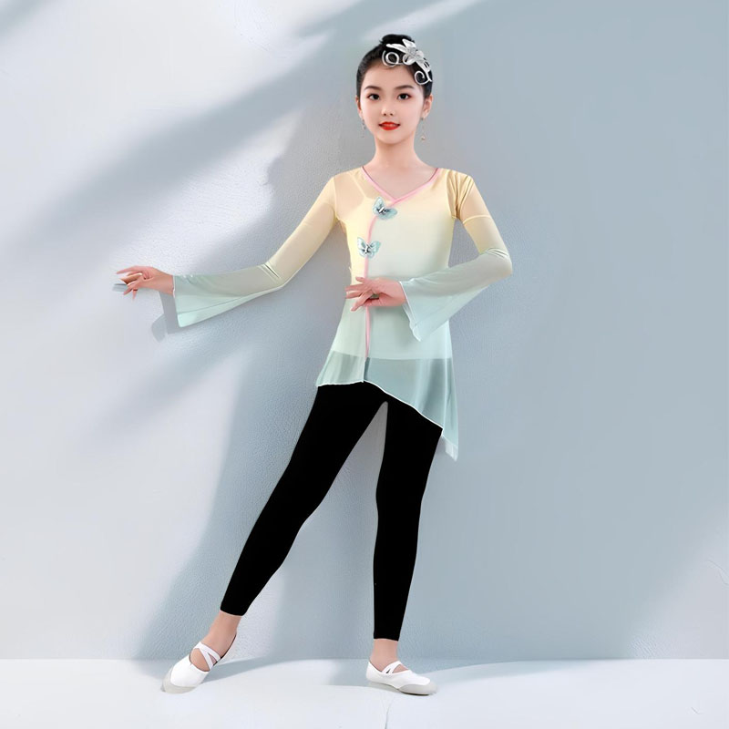 练功服舞蹈服纱衣演出服练功舞蹈