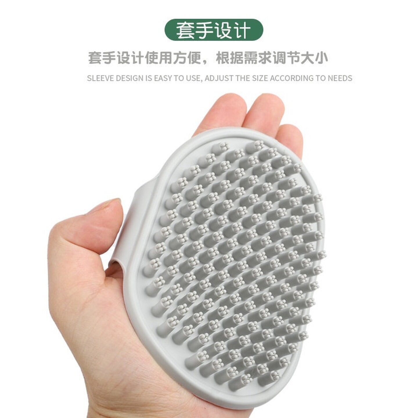 宠物洗澡刷狗狗洗澡按摩刷撸猫手套小猫咪除毛刷猫毛刷用品清洁用