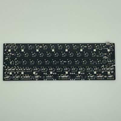 GH60客制化PCB焊接板兼容基本所有60配列RGB底灯支持VIAL改键