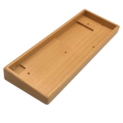 GH60客制化机械键盘CNC榉木外壳关联Wooting 60he RAKKA