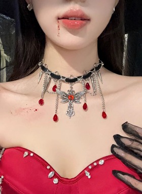 恶魔之眼暗黑万圣节爱神项链
