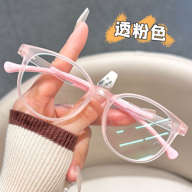 儿童硅胶护眼超轻可配度数眼镜框图片