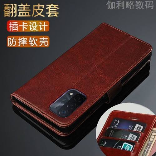 适用OPPOA93翻盖钱包防摔皮套壳