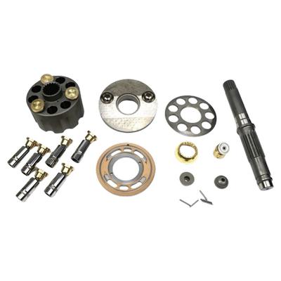 挖机液压泵散件泵胆平面九孔柱铜头斜盘变量柱塞配流盘纳博GM35VL