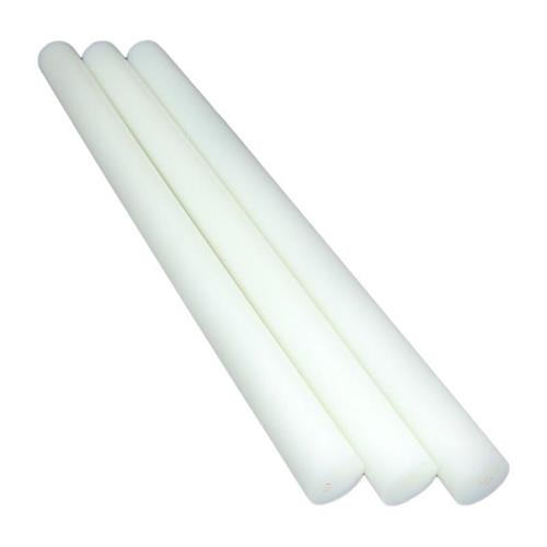 白色PA66尼龙棒材优质耐磨塑料棒料实心圆棒硬增强胶棒棍子泥龙