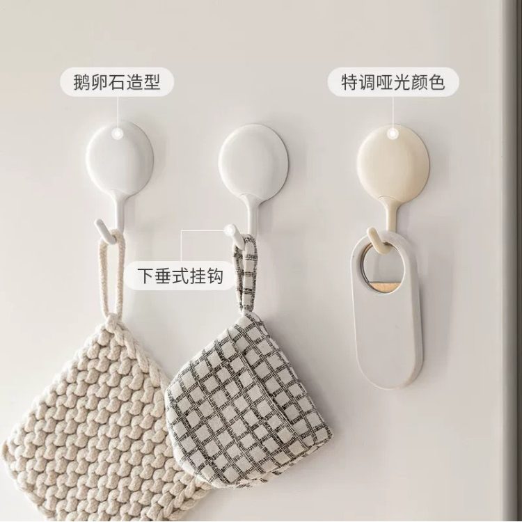 优质挂钩免打孔强力黏钩胶承重无痕浴室厨房化妆室毛巾吸盘贴墙