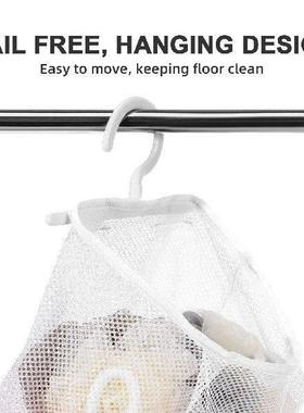Storage Bag Kitchen Mesh Pouch Hanging Clothes All Sizes of