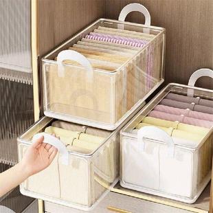 Storage Foldable Box for Clothes Transparent Storing PVC