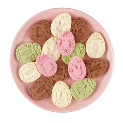 8/9Pcs DIY Easter Sauce Sandwich Biscuit Mold Cartoon Bunny