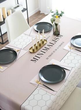 Leather dining mat insulation plate bowl pad placemats 餐垫