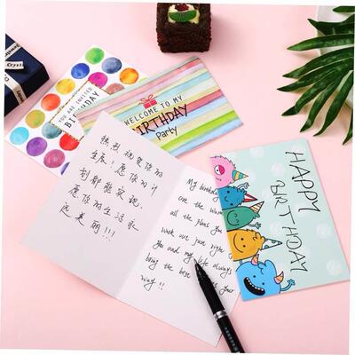 big happy birthday card 生日birthday gift cards卡片 创意贺卡