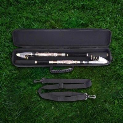 Fishing Rod Bag with Shoulder Strap Hard Shell Fishing Rod