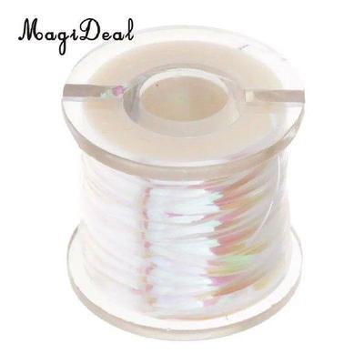 1 Roll Holographic Tinsel Line Tape Fly Tying Tape Pearl
