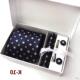 clip hanky suit necktie men tie sets cufflinks gift 领带套