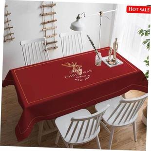 Christmas tablecloth Party decorations Table mat home cloths