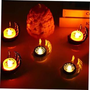 decoration lighting palm candle table万圣 Halloween prop LED