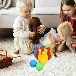 Bowling Ball Toy Indoor Kids Toys Plastic Interesting Game