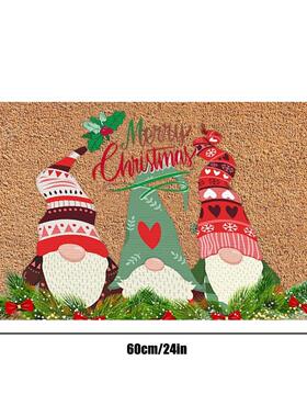 Christmas Kitchen Mat Xmas Bedroom Entrance Doormat Pattern