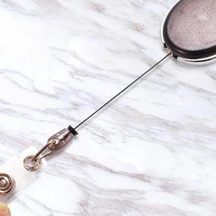 Reels Badge Key Name Clip Retractable