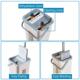 Bucket Mop Spin Magic Dry Squeeze Flat Floor