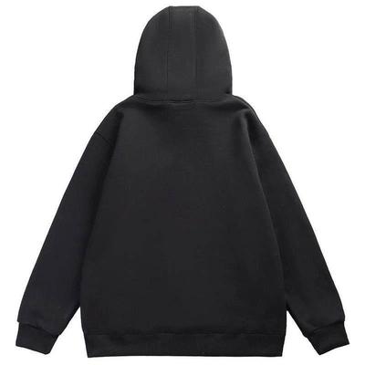 Men's Hoodies Pullover Classic Black Hoodie for Men