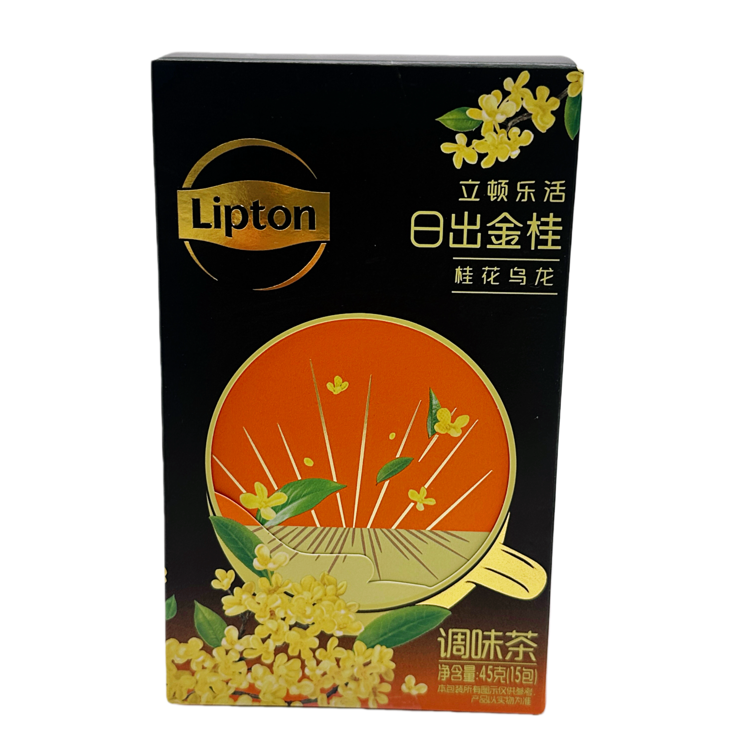 Lipton/立顿乐活系列日出金桂桂花乌龙45克调味茶办公休闲下午茶,茶,组合型花茶,淘宝优惠券,粉丝福利购,淘宝优惠卷