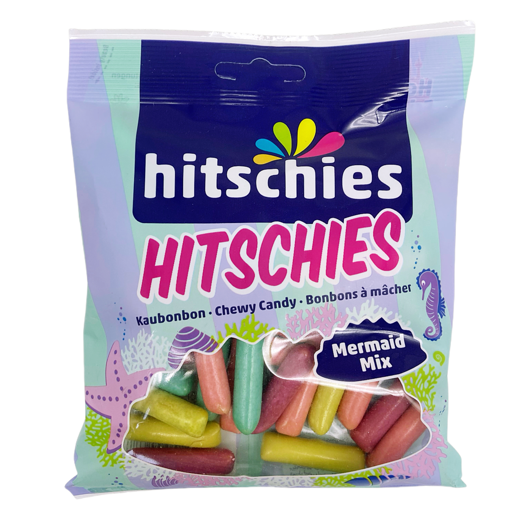德国原装进口软糖混合果味彩色糖果零食HITSCHIES CHEWY CANDY