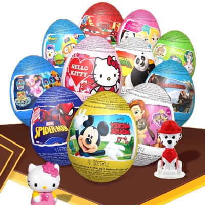 意大利进口扎伊尼锡纸奇趣玩具蛋出奇巧克力蛋惊喜趣趣蛋扭蛋儿童