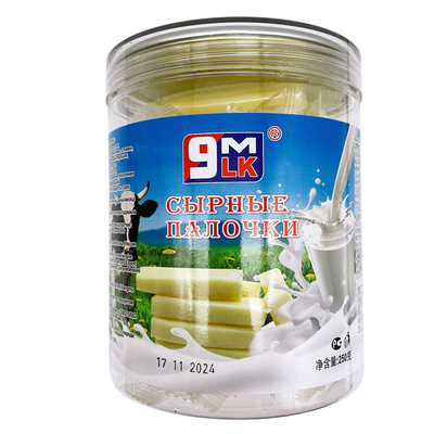 干吃奶酪棒俄罗斯风味9MLK纯正奶酪条儿童牛奶奶酪即食奶棒零食