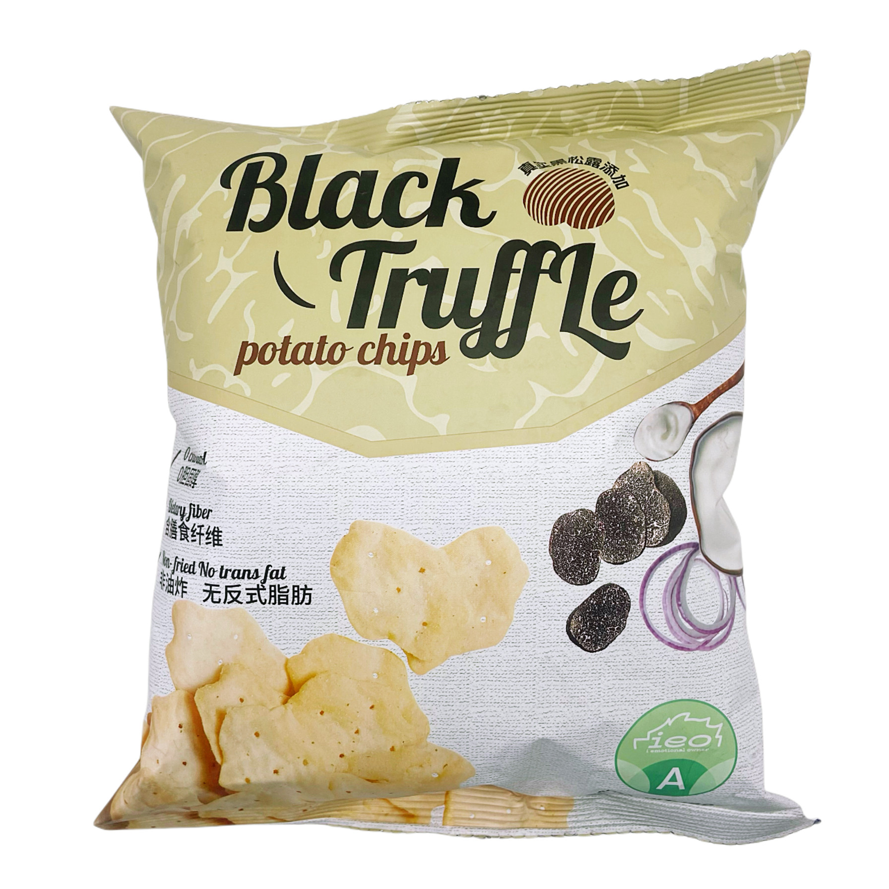 马来西亚富吃薯片酸奶洋葱味膨化食品80g大包网红小零食夜宵出游