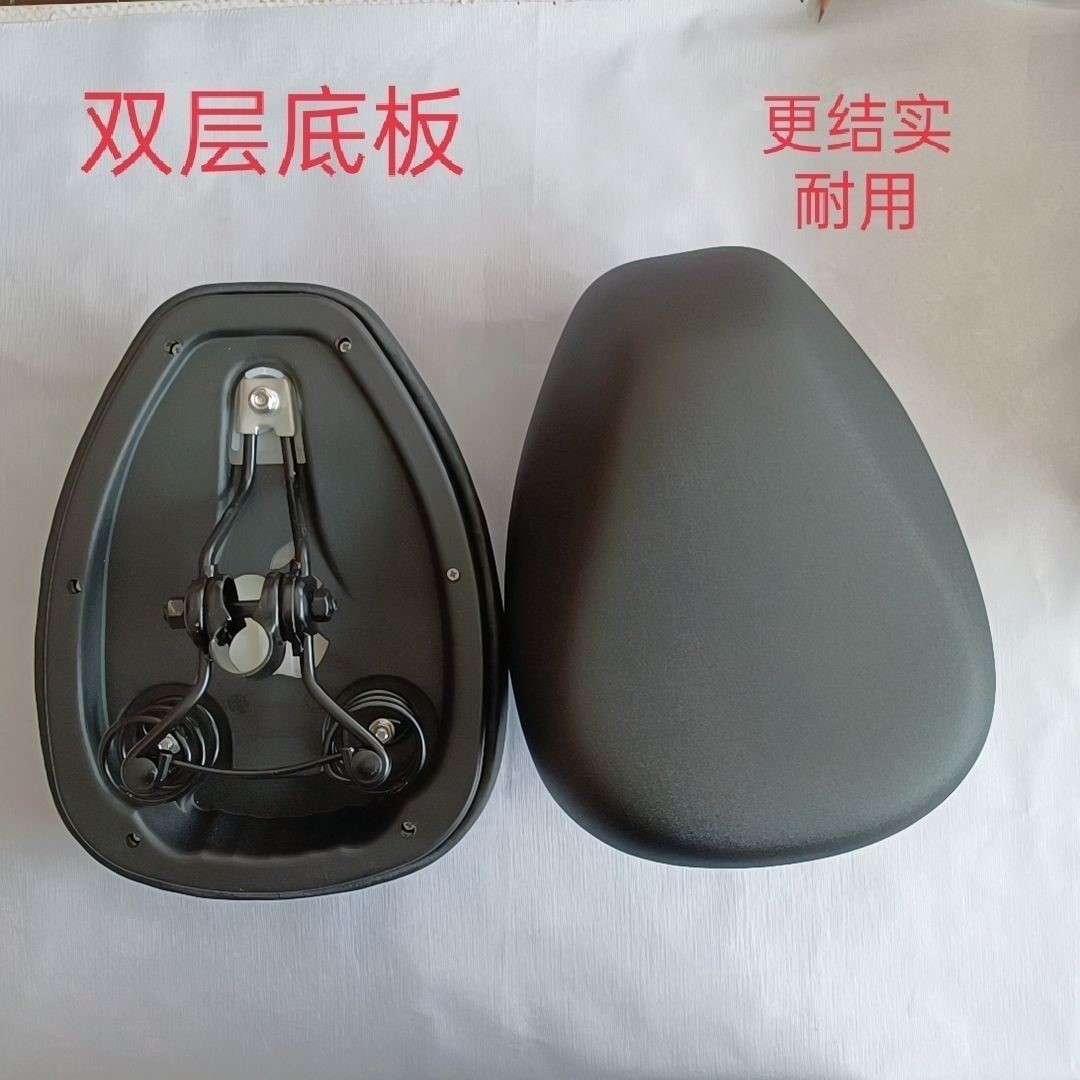 电动车坐垫电瓶车鞍座座包加大加厚防水座椅超软通用减震自行车座