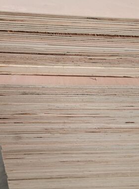 7厘9厘12厘15路19厘二次成型冰糖果红面胶合板包装面板多层多尺寸