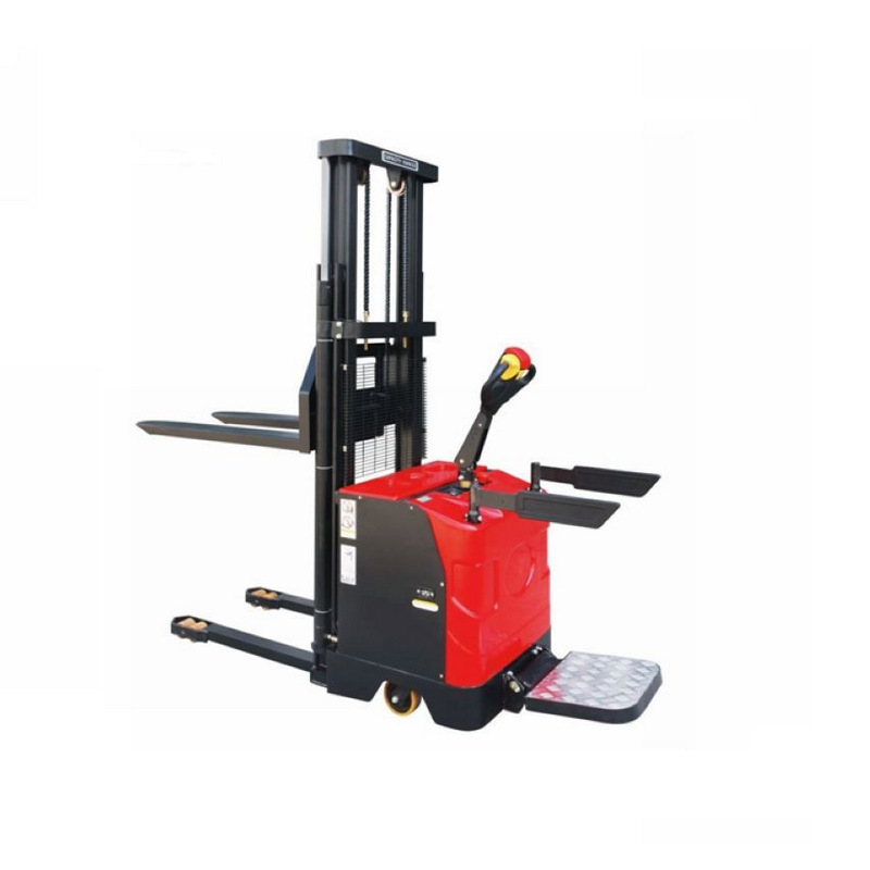 全电动托盘堆高车1.5吨 电动液压堆高叉车 全自动双起升堆高车2吨