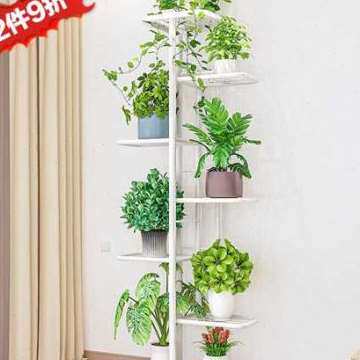蜗家(wojia)花架子多层室内客厅家用阳台装饰置物层架铁艺客厅属于什么档次？