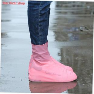 Shoe Cover Silicone Rain Shoes Waterproof Unisex Prote Boots