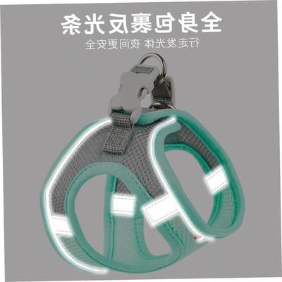 Breathable Cat Harness Leash Escape Proof Pet Clothes vest