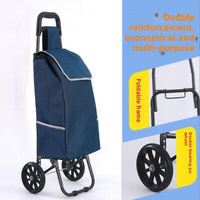 grocery shopping cart portable trolley car luggage